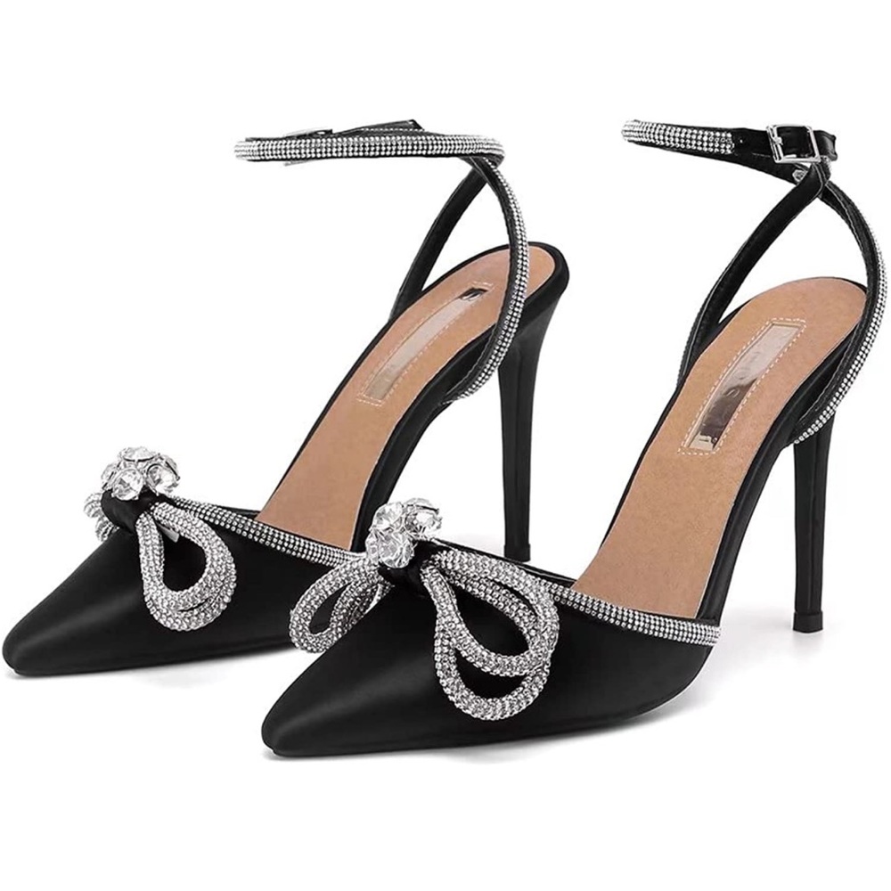 Lace up heel